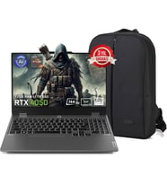 Lenovo Loq 15ARP9 83JC00E3TR FR168 Amd Ryzen 7-7435HS 16 GB Ddr5 512 GB SSD RTX4050 6gb 105W 15.6" 144Hz Fhd Yok (Free Dos) Gaming Laptop + Çanta