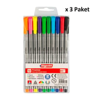 Bigpoint Fineliner 10'lu Blister x 3 Paket