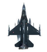 F-16C MAKET MONTAJLI 141 Filo  ( KURT ) (Gri - Siyah)
