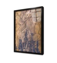 Kathedral Çerçeveli Cam Tablo