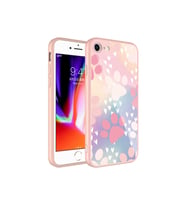 Apple iPhone 7 Uyumlu Kılıf Kamera Korumalı Desenli Sert Silikon Zore Epoksi Kapak (Model 4)
