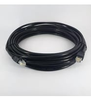 Cat6 Utp Siyah Patch Kablo 15 metre 23 awg 