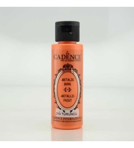 Cadence Metalik Boya 70 ml. 210 Turuncu 