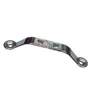 Dekoratif Zamak Kulp Dıştan - 64mm, Nikel, 1 Adet TG-V 4975