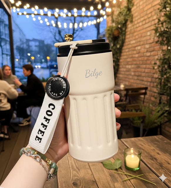Kişiye Özel Dereceli 400 ML Çelik Termos