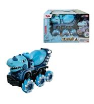 YJ-078-3 1:14 Uzaktan Kumandalı Full Fonksiyon 2.4G Dinozor Beton Mikseri -Vardem