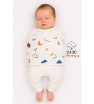 Yarım Kundak Bebek Kundağı Yenidoğan Kemer Kundak %100 Pamuk Yazlık 0-4 Ay