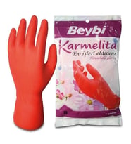 Mey İthalat® Beybi Karmelita Bulaşık Eldiveni No:8