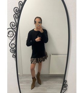 Miyu Orjinal Marka Siyah Elbise