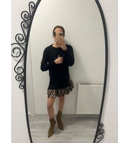 Miyu Orjinal Marka Siyah Elbise