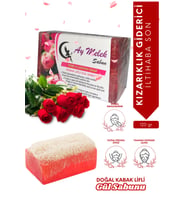 Sabun Doğal Kabak Lifli Gül Sabunu