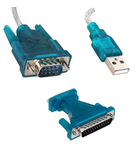 Powermaster V1.0 Kablolu Usb To RS232 Çevirici Usb Girişini Rs232 Çıkışına Dönüştürücü