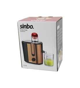 Sinbo Katı Meyve Sıkacağı - Elektrikli - Rose Gold - 450 ml Meyve Suyu Haznesi