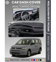 VOLKSWAGEN CADDY (2021+) Torpido Örtüsü Ön Göğüs Koruma Torpido Koruma Tam Uyum Çatlamayı Önler