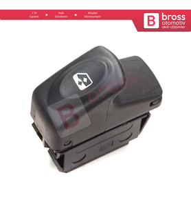 Renault Dacia için 5 Pin Cam Açma Düğmesi 8200467793