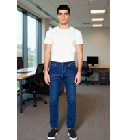 Erkek Regular Fit Denim Pantolon Fonksiyonel Dayanıklı Kaliteli Konforlu Estetik Premium Şık