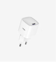 G840 Premium Mini 20W USB-C GaN3 Süper SI Şarj Adaptörü (Beyaz)