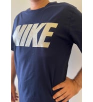 Nike TEE Sportswear Erkek Lacivert T-shirt- slim fit