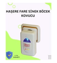 Mey İthalat® Bakım Gerektirmeyen Ultrasonik Haşere Kovucu – Uzun Ömürlü Kullanım