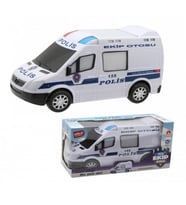 Pilli Polis Arabası Işıklı Ve Sesli Ekip Otosu