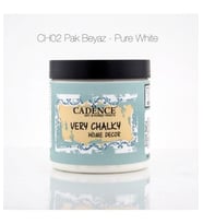 Cadence Very Chalky Home Decor Mobilya Boyası 500 ml. CH-02 PAK BEYAZ 