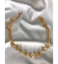 TİFFANY GOLD ZİNCİR KOLYE
