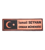 ORMANCI Deri İsimlik BAYRAKLI
