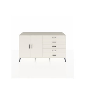 Hyperion Konsol 4 Raflı 5 Çekmeceli 2 Kapaklı 176x44x99 Aytaşı-Aytaşı