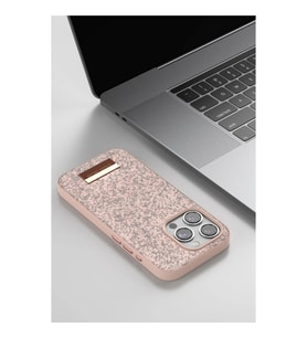 Onegif  İphone 11 Bright Simli Kapak - Gümüş