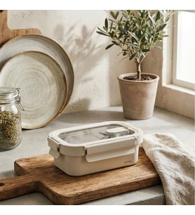 ACAR Steelock 2 ADET Çelik Saklama Kabı 580 ml MYA-09585