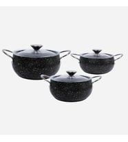 ALKAR ÇELİK SAPLI GÜVEÇ SET 3 LÜ