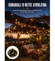 Gün Işığı 10 Metre Led Işık Şerit Led Süsleme Parti Malzemesi Yeni Nesil