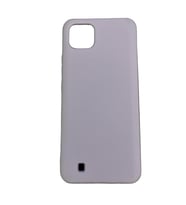 Realme C11 ile Uyumlu Cappy Silikon Kılıf Lila