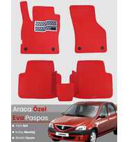 DACİA LOGAN (2004-2012) Uyumlu EVA Paspas Tam Set–Araca Özel,Su Geçirmez,Hızlı ve Kolay Montaj