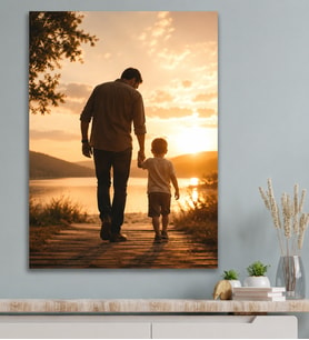 Kişiye Özel Fotoğraflı Kanvas Tablo