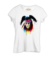 Johnny Beyaz Kadın Tshirt