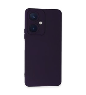 Vivo Y27 Kılıf Nano içi Kadife Silikon - Mor