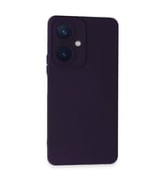 Vivo Y27 Kılıf Nano içi Kadife Silikon - Mor