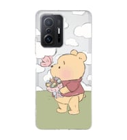 Xiaomi Mi 11T - 11T Pro Uyumlu Winnie The Pooh Tasarımlı Şeffaf Telefon Kılıfı