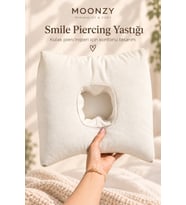 Piercing Yastığı – Yan Yatış İçin Kulak Boşluklu, Yıkanabilir Kılıflı Tasar