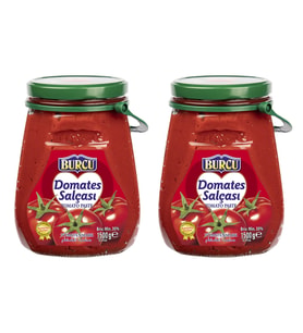 Burcu Domates Salçası 1500 gr Cam 2 li