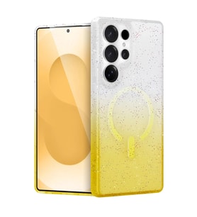Durukar® Samsung Galaxy S25 Ultra Pummel Shiny Magsafe Kapak - Gold