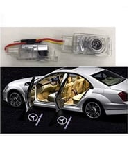 Mercedes Glk Uyumlu Kapı Altı Logo Araç 3D Gölge Light