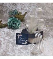 2.5 CM ŞERİT ŞİFON KREM KURDALE 20 MT.