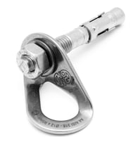 KONG Anchor Kit – 12 mm AISI 316 Paslanmaz Çelik Bolt Seti  EN 959  UIAA Onaylı (Gümüş)