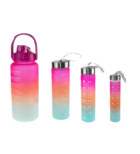 Matara Dörtlü Set 2000 Ml 800 Ml 500 Ml 280 Ml Pembe