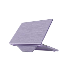 Uray store Apple Macbook Air 15 2023 Macbook Kumaş Kapak - Mor