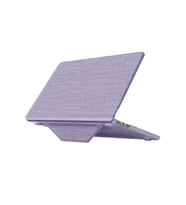 Uray store Apple Macbook Air 15 2023 Macbook Kumaş Kapak - Mor