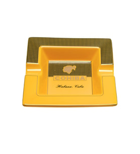 Cohiba Sarı İkili Porselen Puro Küllüğü - TR9731