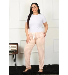 Giyim Kadın Pamuklu Büyük Beden Alt Pijama